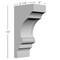 Ekena Millwork 4"W x 5 1/4"D x 10"H Diane Bracket BKT05X10X03DI - alternate 2